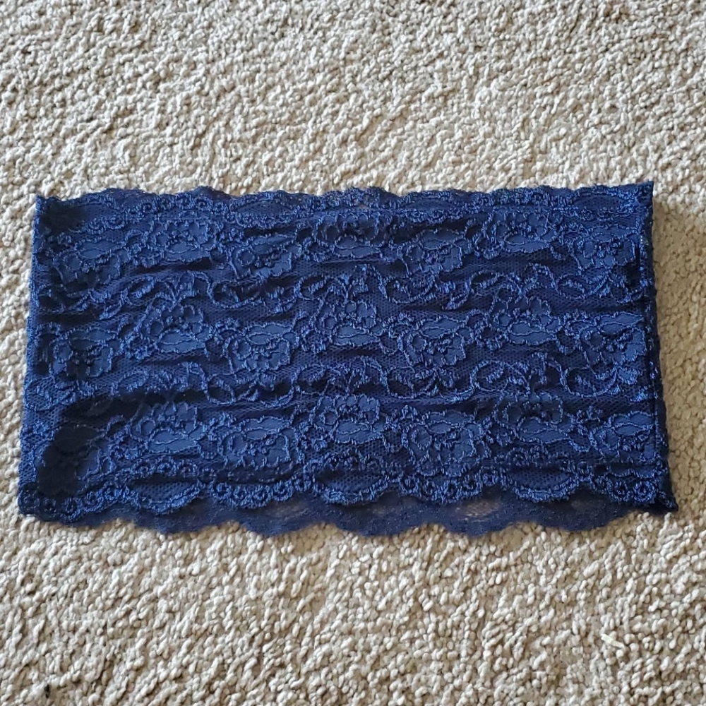 Floral Lace Strapless Bra/Bandeau
